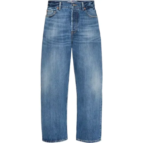 Jeans > Cropped Jeans - - Valentino Garavani - Modalova