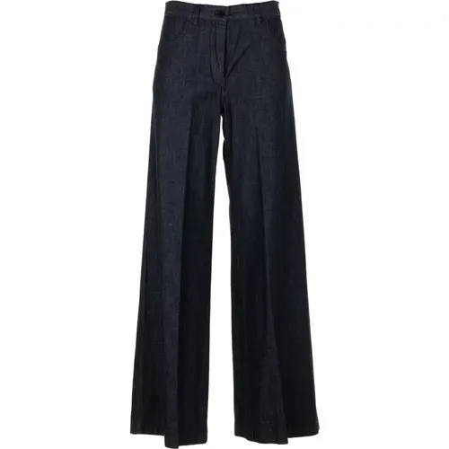 Trousers > Wide Trousers - - Aspesi - Modalova