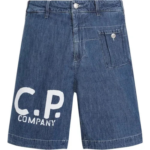 Shorts > Denim Shorts - - C.P. Company - Modalova