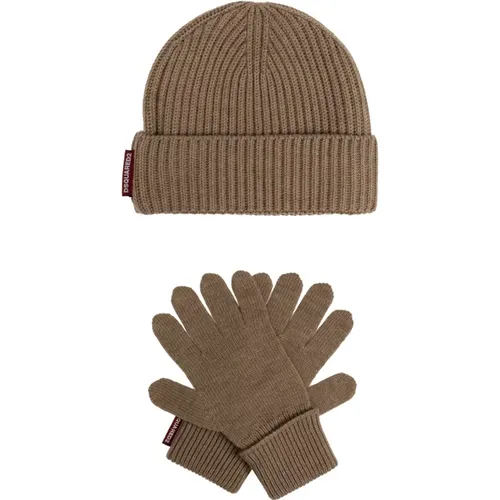 Accessories > Hats > Beanies - - Dsquared2 - Modalova