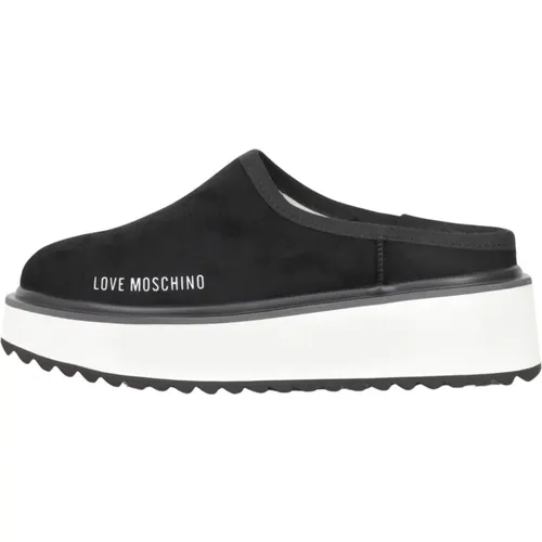 Shoes > Flats > Mules - - Love Moschino - Modalova