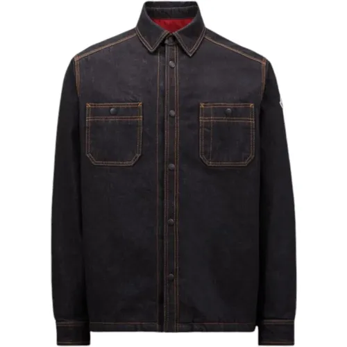 Shirts > Denim Shirts - - Moncler - Modalova