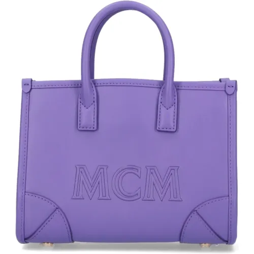 MCM - Bags > Handbags - Purple - MCM - Modalova