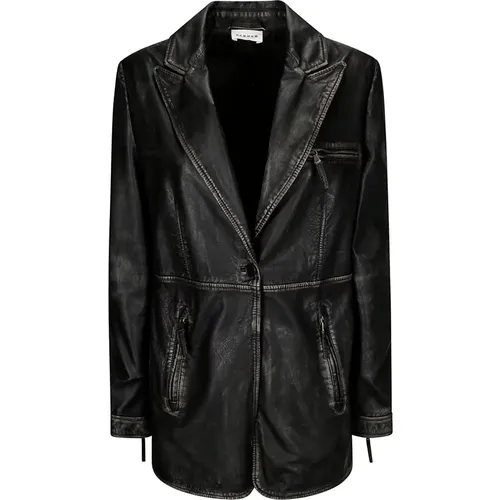 Jackets > Leather Jackets - - P.a.r.o.s.h. - Modalova