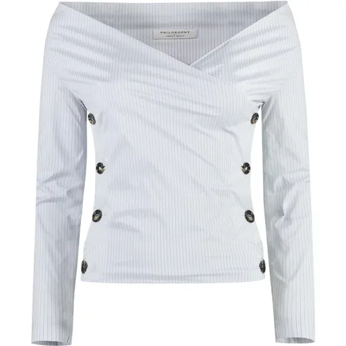 Tops > Long Sleeve Tops - - Philosophy di Lorenzo Serafini - Modalova