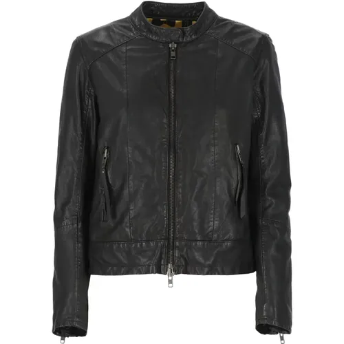 Jackets > Leather Jackets - - Bully - Modalova