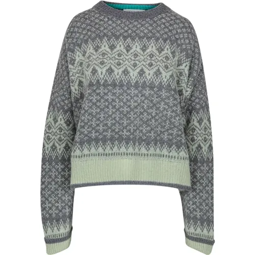 Knitwear > Round-neck Knitwear - - Solotre - Modalova