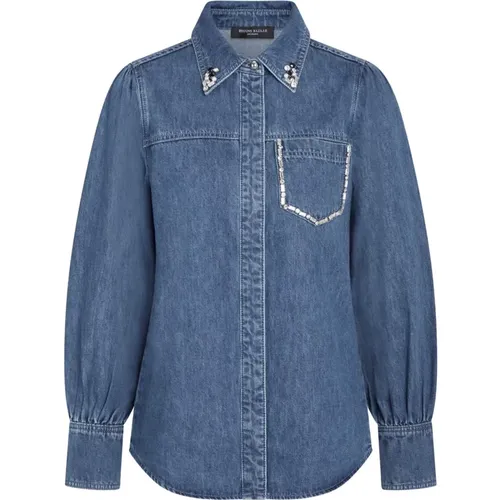 Blouses & Shirts > Denim Shirts - - Bruuns Bazaar - Modalova