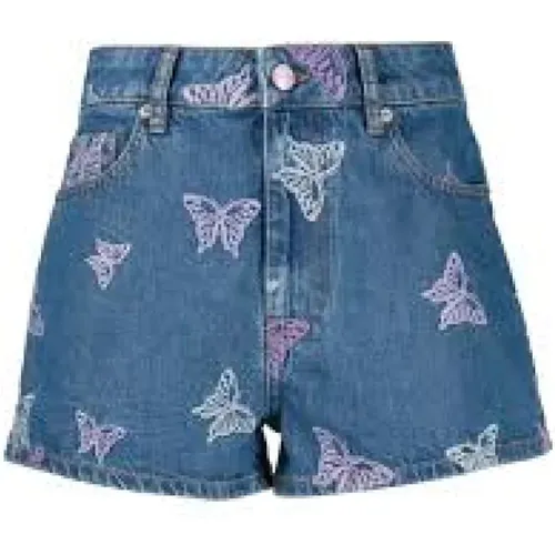 Shorts > Denim Shorts - - Ganni - Modalova