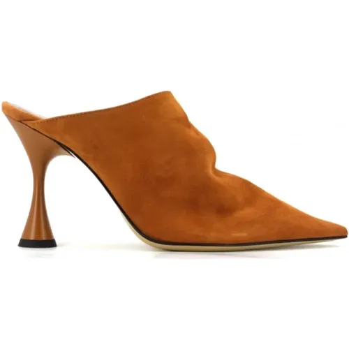 Shoes > Heels > Heeled Mules - - Giampaolo Viozzi - Modalova