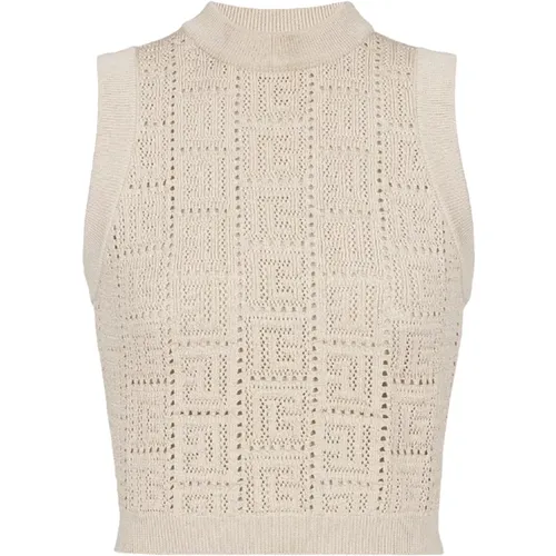 Tops > Sleeveless Tops - - Balmain - Modalova