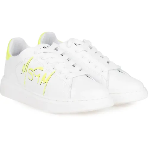 Msgm - Shoes > Sneakers - White - Msgm - Modalova