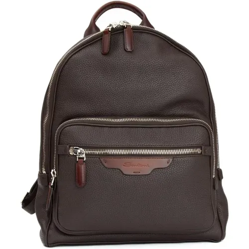 Bags > Backpacks - - Santoni - Modalova