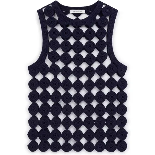 Tops > Sleeveless Tops - - Wales Bonner - Modalova