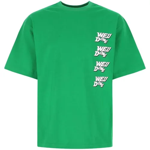 We11Done - T-shirts - Vert - We11Done - Modalova