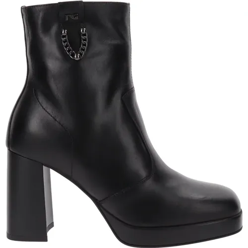 Shoes > Boots > Heeled Boots - - Nerogiardini - Modalova