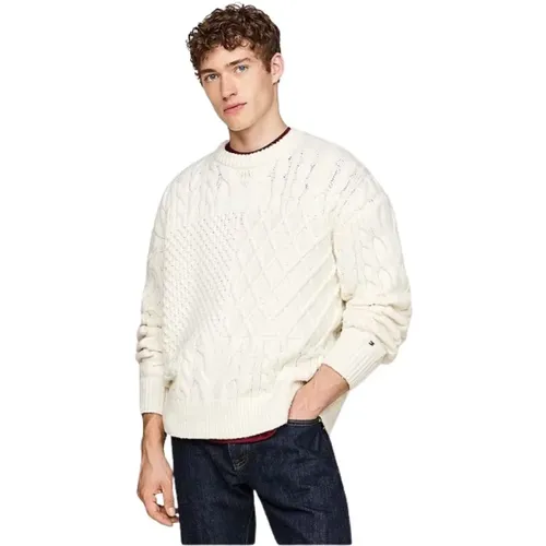 Knitwear > Round-neck Knitwear - - Tommy Hilfiger - Modalova