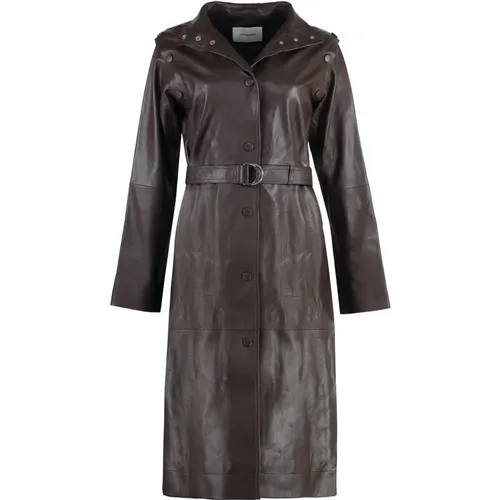 Coats > Belted Coats - - Yves Salomon - Modalova