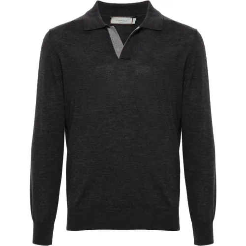 Tops > Polo Shirts - - Canali - Modalova