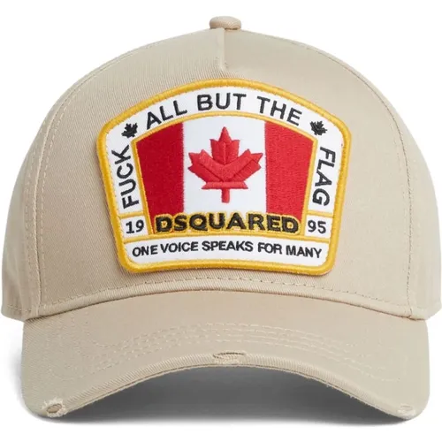 Accessories > Hats > Caps - - Dsquared2 - Modalova