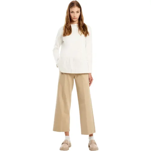 Trousers > Cropped Trousers - - Vicario Cinque - Modalova