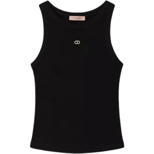 Tops > Sleeveless Tops - - Twinset - Modalova