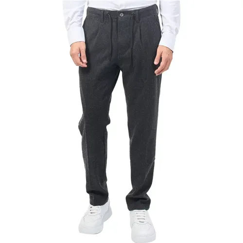 Trousers > Slim-fit Trousers - - YES ZEE - Modalova