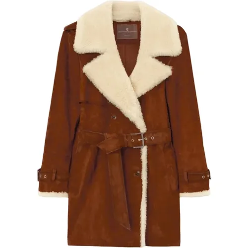 Coats > Belted Coats - - Ermanno Scervino - Modalova