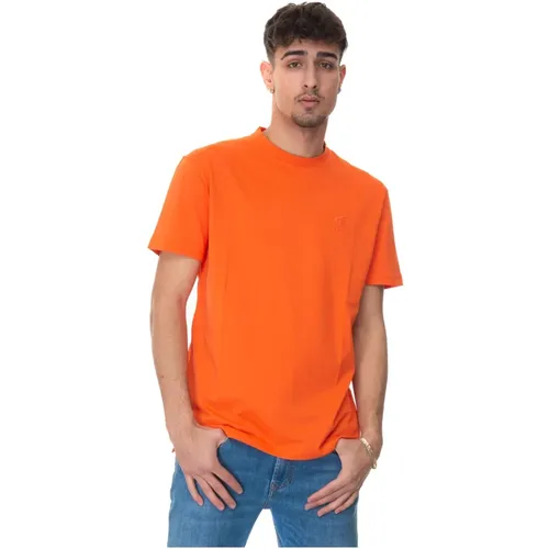 Hogan - Tops > T-Shirts - Orange - Hogan - Modalova