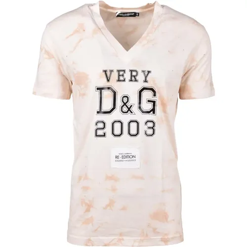 Tops > T-Shirts - - Dolce & Gabbana - Modalova