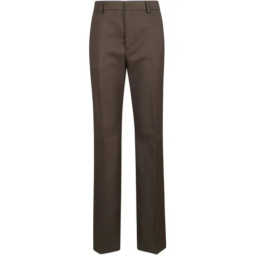 Trousers > Straight Trousers - - Ami Paris - Modalova