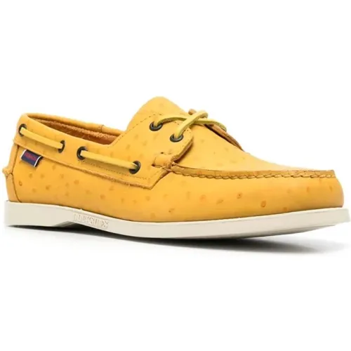 Sebago Flat shoes Yellow Sebago - Sebago - Modalova