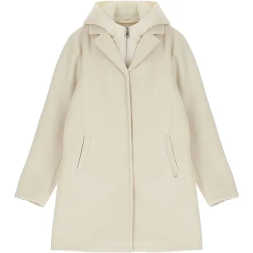 Please - Coats > Parkas - Beige - Please - Modalova