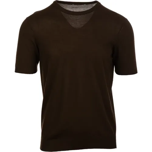 Kangra - Tops > T-Shirts - Brown - Kangra - Modalova