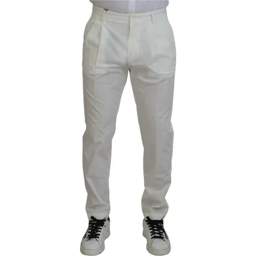 Trousers > Slim-fit Trousers - - Dolce & Gabbana - Modalova