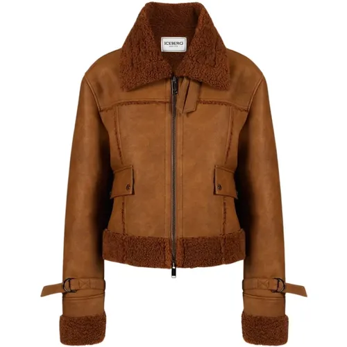 Jackets > Faux Fur & Shearling Jackets - - Iceberg - Modalova