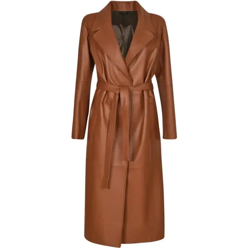 Coats > Belted Coats - - Simonetta Ravizza - Modalova