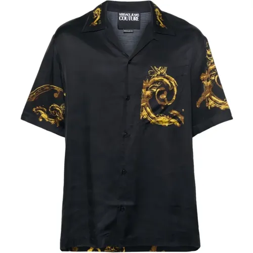 Shirts > Short Sleeve Shirts - - Versace Jeans Couture - Modalova