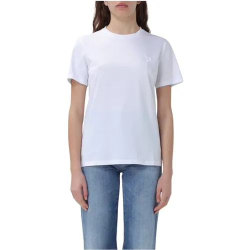 Dondup - Tops > T-Shirts - White - Dondup - Modalova