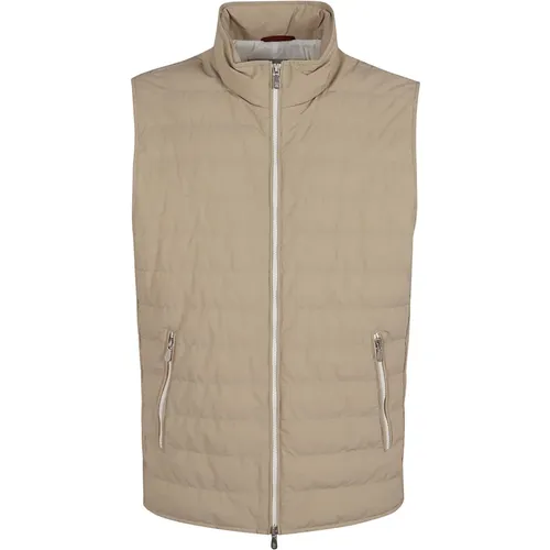 Jackets > Vests - - BRUNELLO CUCINELLI - Modalova