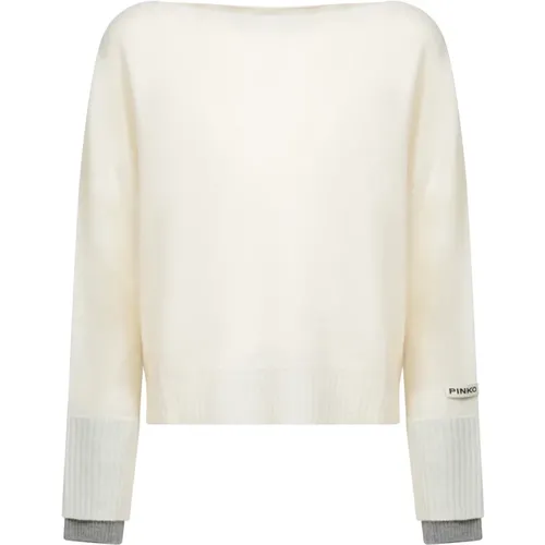 Knitwear > Round-neck Knitwear - - pinko - Modalova