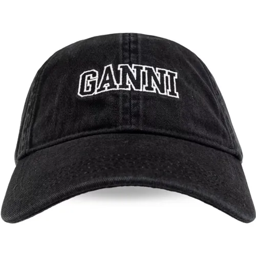 Accessories > Hats > Caps - - Ganni - Modalova