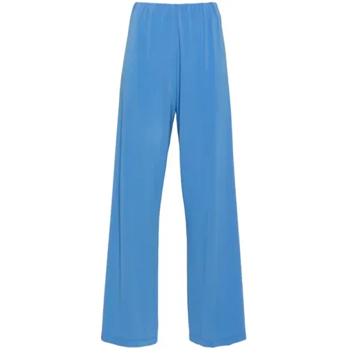 Trousers > Wide Trousers - - Le Tricot Perugia - Modalova