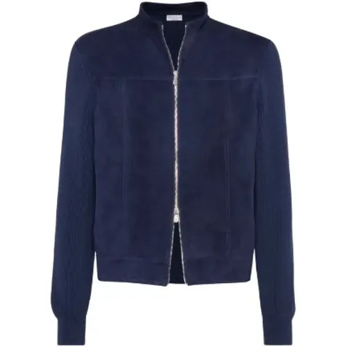 Jackets > Bomber Jackets - - BRUNELLO CUCINELLI - Modalova