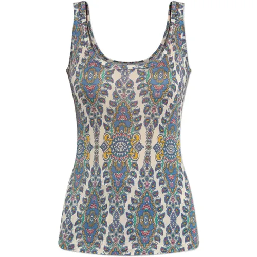 Tops > Sleeveless Tops - - ETRO - Modalova