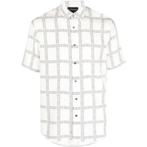 Shirts > Short Sleeve Shirts - - Emporio Armani - Modalova