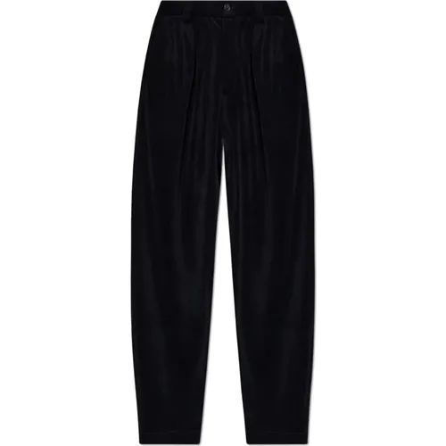 Trousers > Wide Trousers - - Giorgio Armani - Modalova