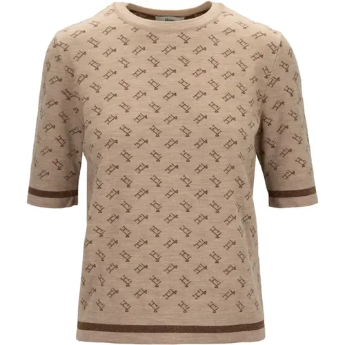 Herno - Tops > T-Shirts - Beige - Herno - Modalova