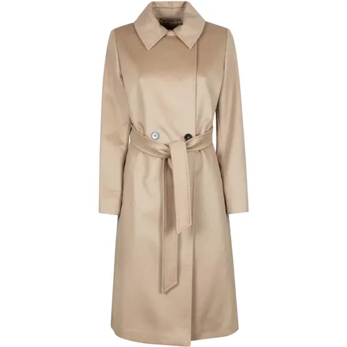 Coats > Belted Coats - - Max Mara Studio - Modalova