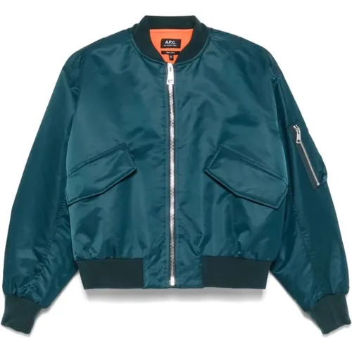 Jackets > Bomber Jackets - - A.p.c. - Modalova